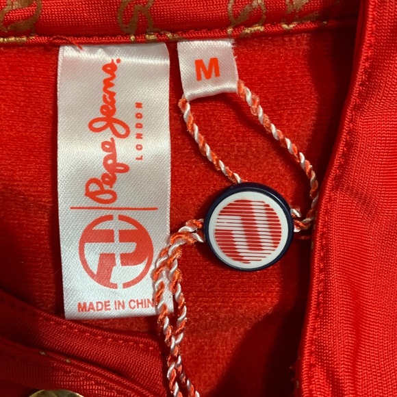 Pepe Jeans London Girls Size M Full Zip Jacket - Picture 4 of 8